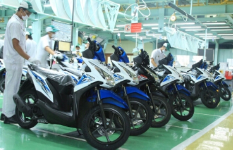 Honda-beat-di-produksi-pabrik-AHM-cikarang