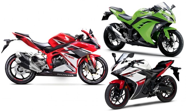 Ninja-vs-R25-vs-CBR250RR