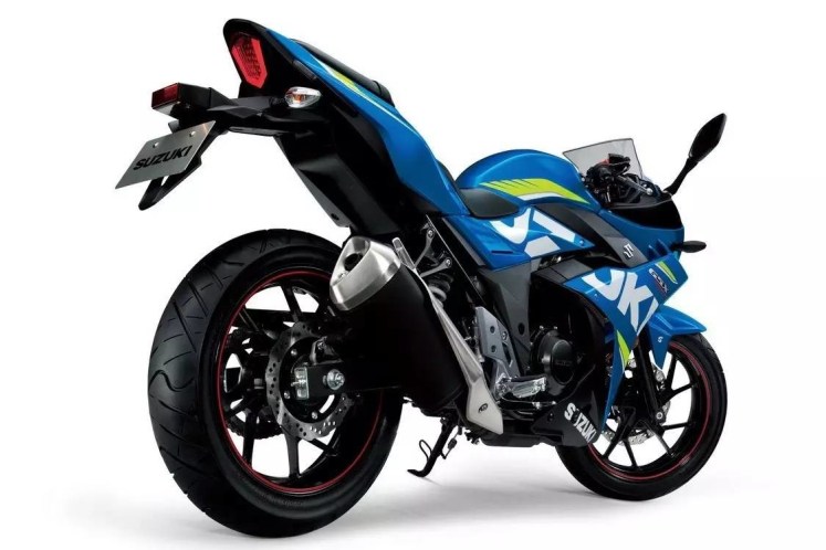 Tampang samping belakang Suzuki GSX-250R Tiongkok