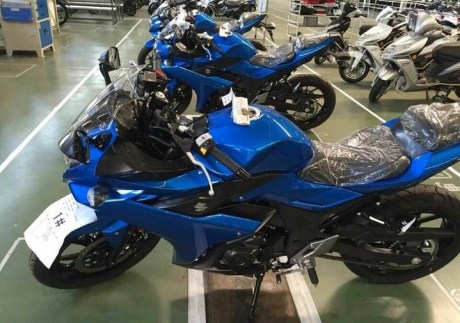 Unit Prototype Suzuki GSX250R pabrik Suzuki China