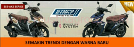 Yamaha Mio 125 SSS-AKS 2017 Coklat Putih