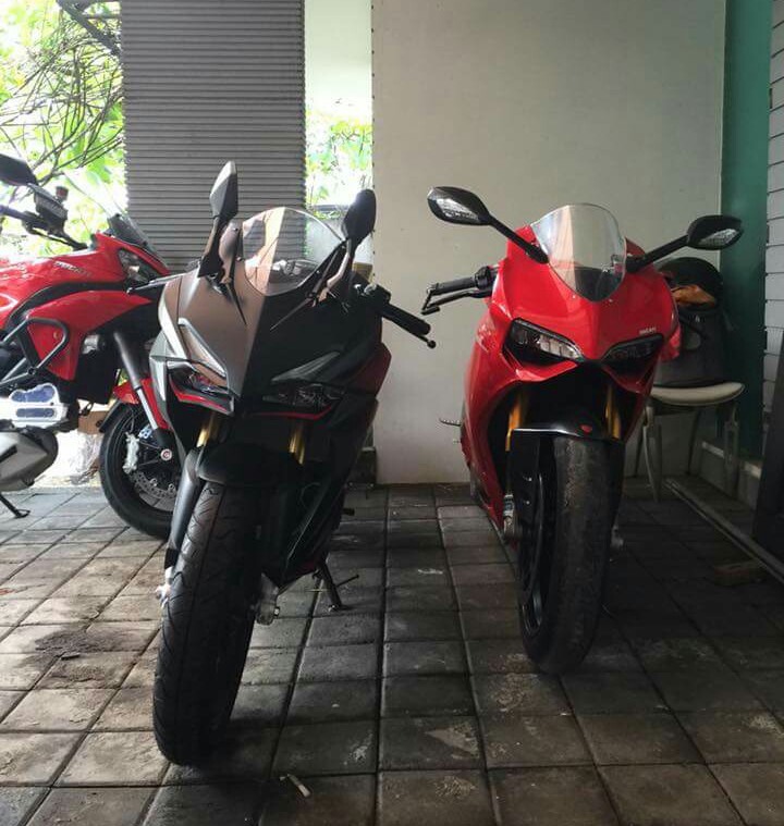 All New Honda CBR250RR with Ducati Paningale