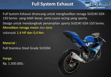 sarp-cobra-series-suzuki-gsx-150