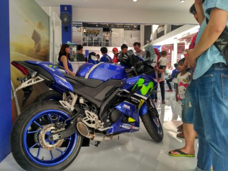 Harga Knalpot Sakura All New Yamaha R15 Tipe Slash Cut 2,5 