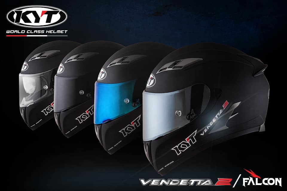 Flat Visor KYT Vendetta 2
