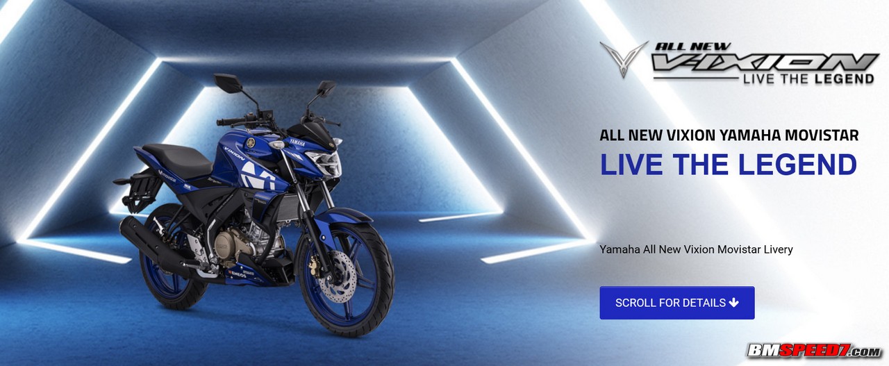 All New Yamaha Vixion Movistar 2018