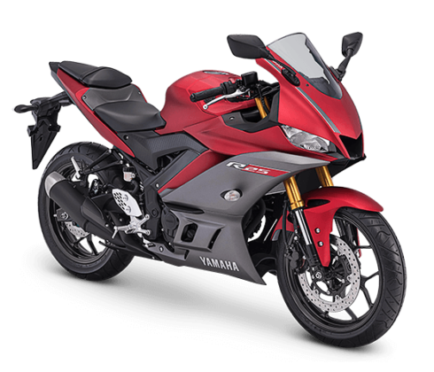Yamaha R25 2019 Merah Doff