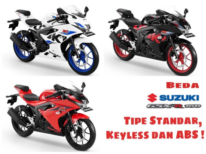 Motor GSX-R150 ABS, Shutter Key dan Keyless