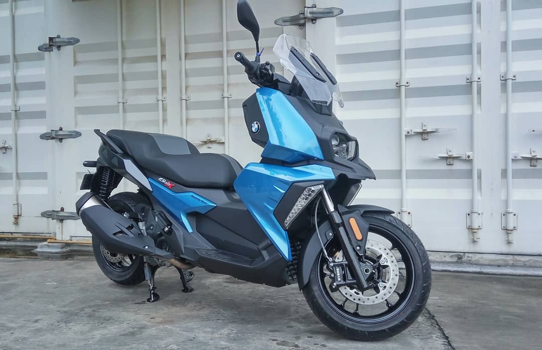BMW C400X Blue 
