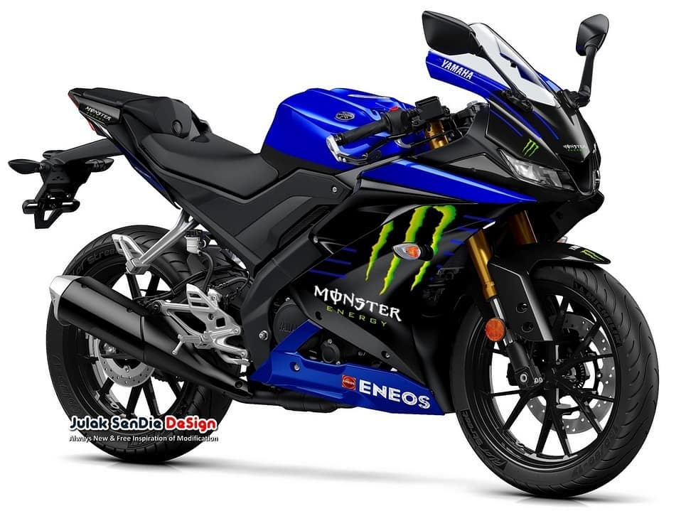Yamaha R15/R125 Monster Energy