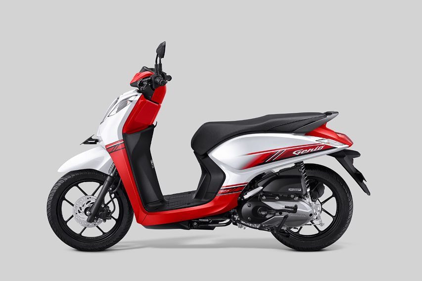 Honda Genio 2019 CBS-ISS Putih Merah