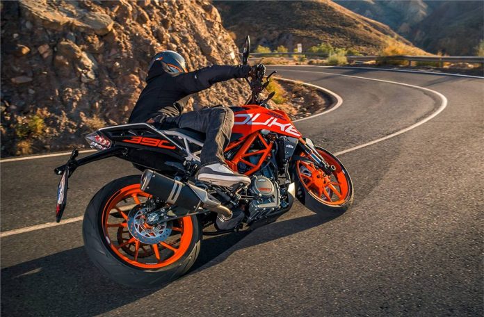New KTM 390 Duke