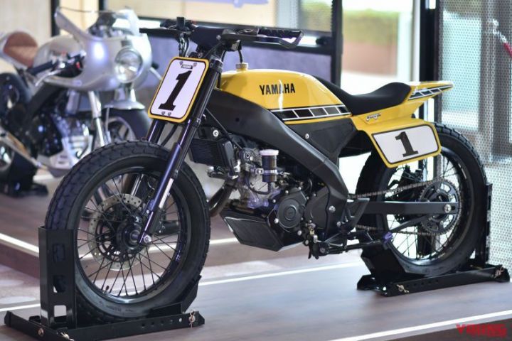 Modifikasi Yamaha XSR 155 Flattrack