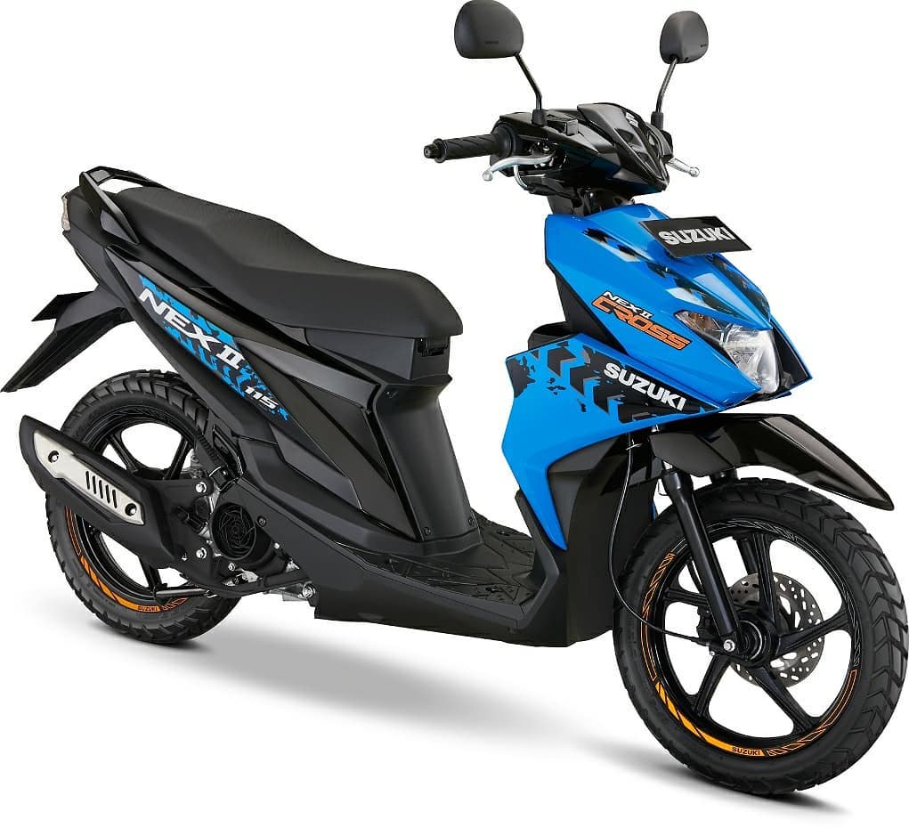 Suzuki Nex II Accessories Version Biru