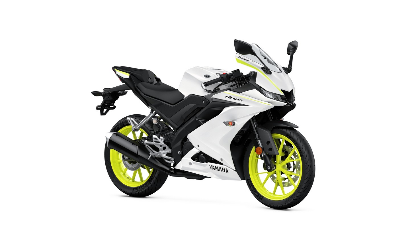 Yamaha R125 2020 Competition White