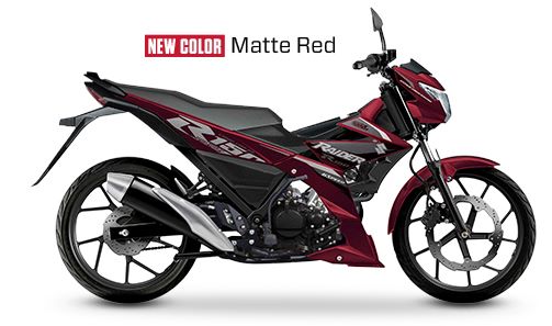Suzuki Raider 150 FI Matte Red