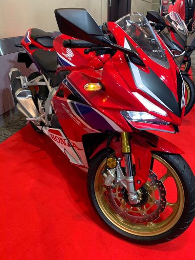 Honda CBR250RR 2020 Red HRC Tricolor
