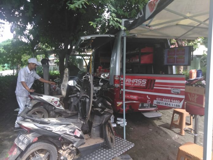 Posko Banjir Wahana Honda