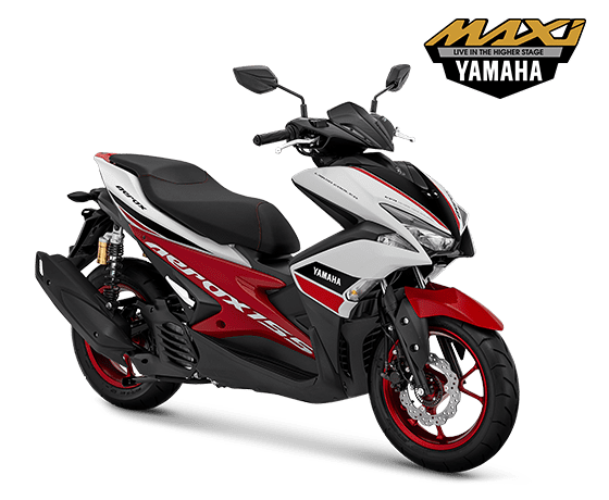 Yamaha Aerox 155 R Version Putih Merah