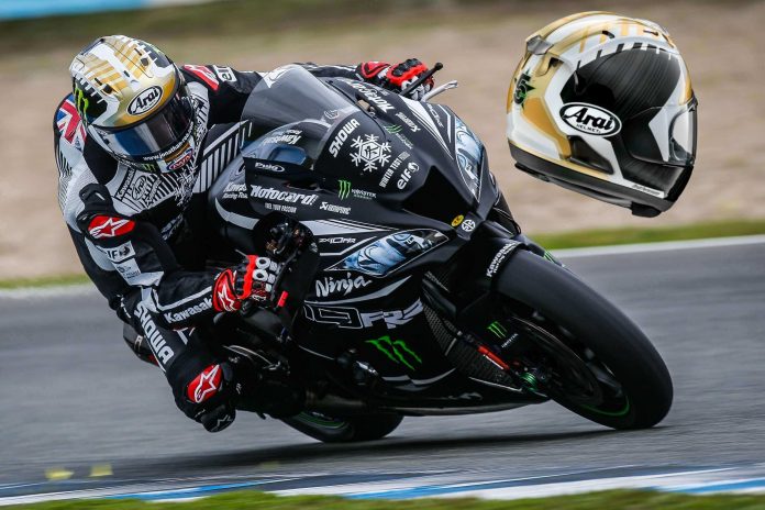 Harga Arai RX7X Jonathan Rea Gold Edition