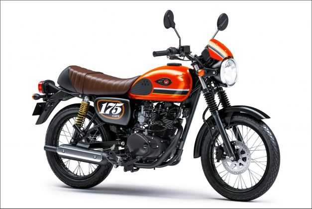Kawasaki W175 Cafe 2020 Orange