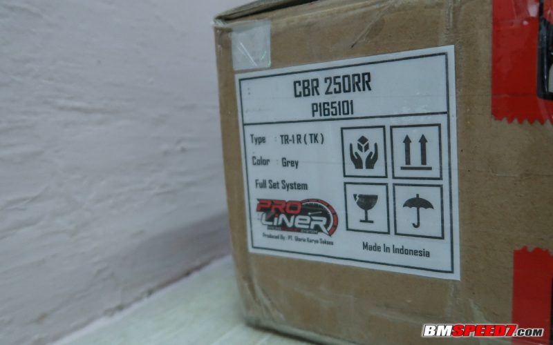 Kadus knalpot Proliner yang asli