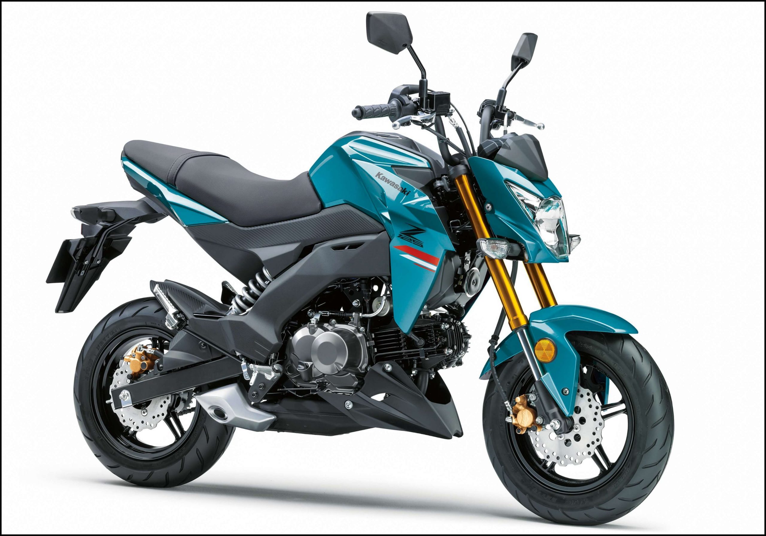 Kawasaki Z125 Pro 2021 Hijau Teal