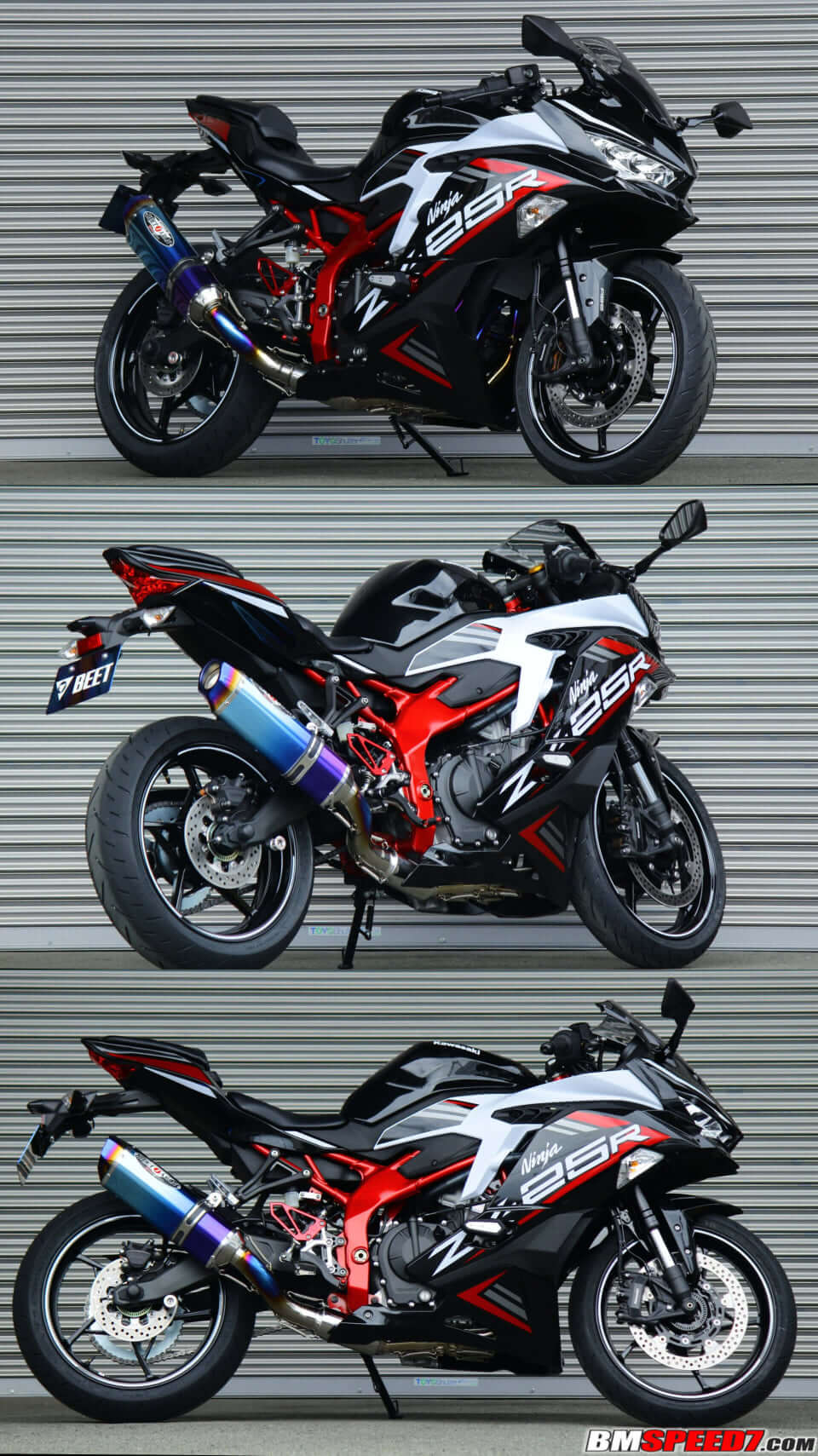 Nassert Beet Evolution II Kawasaki Ninja ZX25R