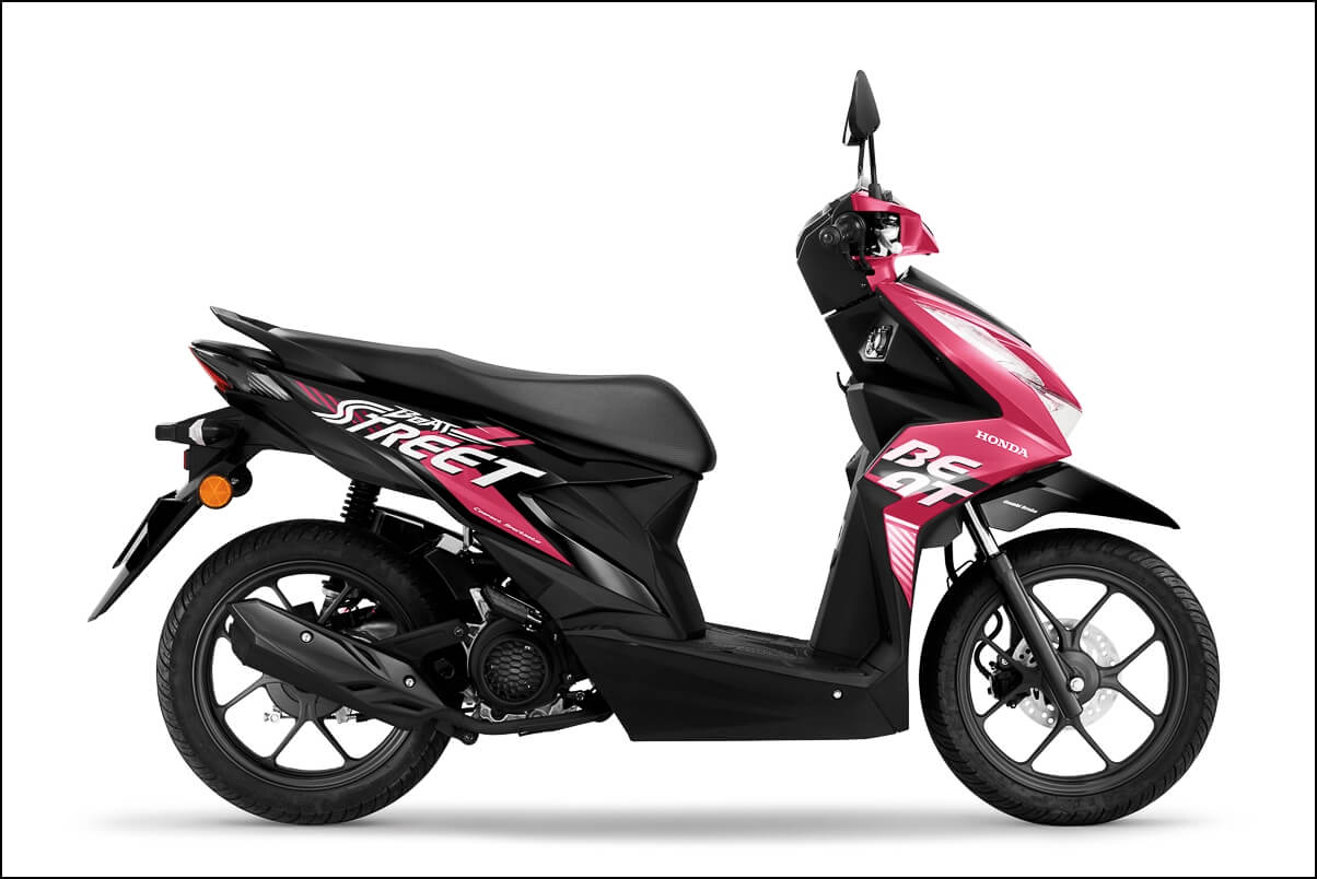 2020 Honda BeAT Malaysia Space Magenta Metallic