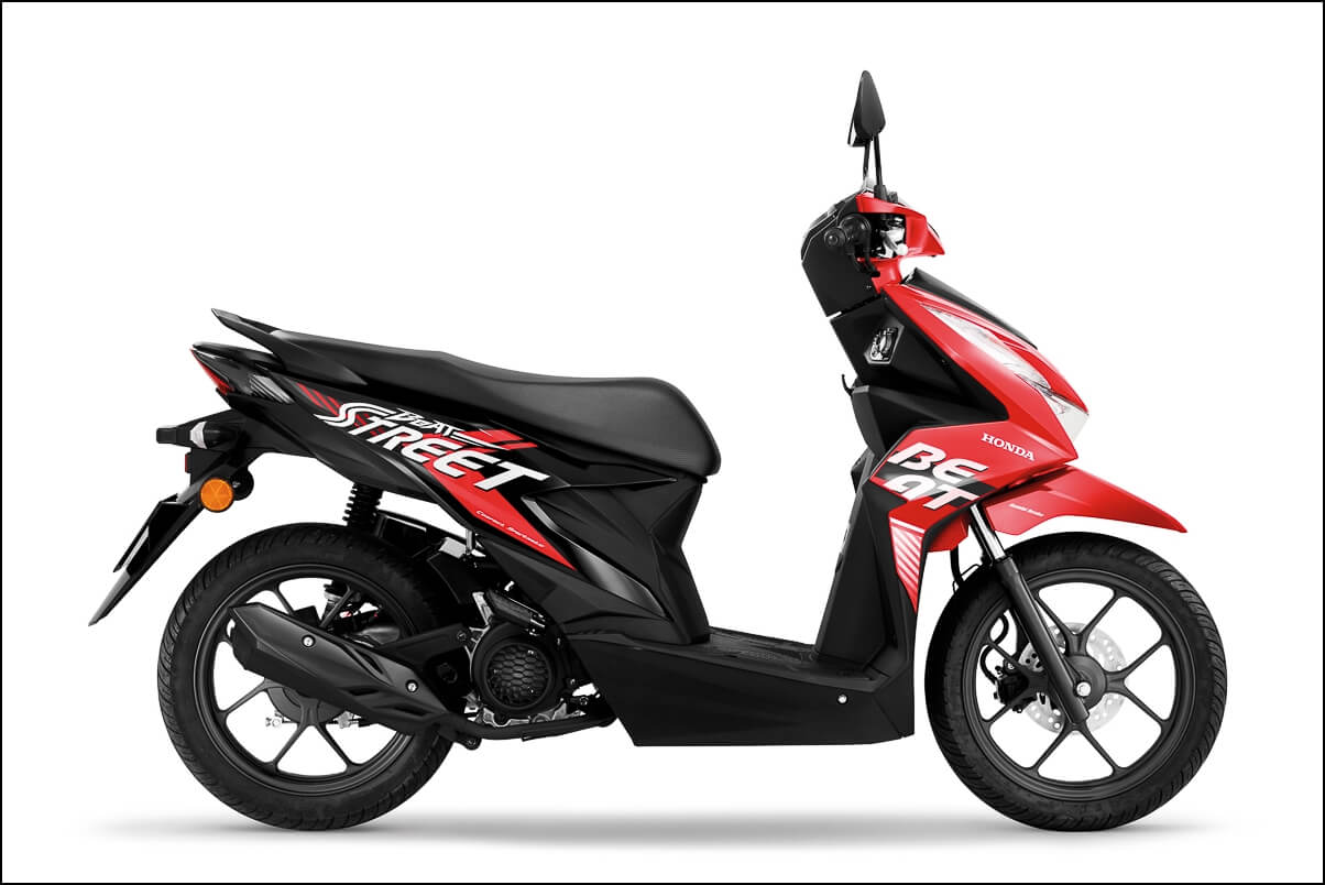 2020 Honda BeAT Malaysia Vivacity Red