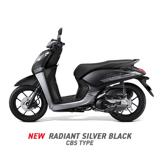Honda Genio 2020 Warna Silver Hitam