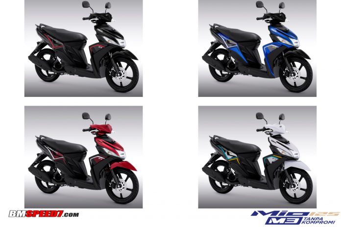 Warna Yamaha Mio M3 2021