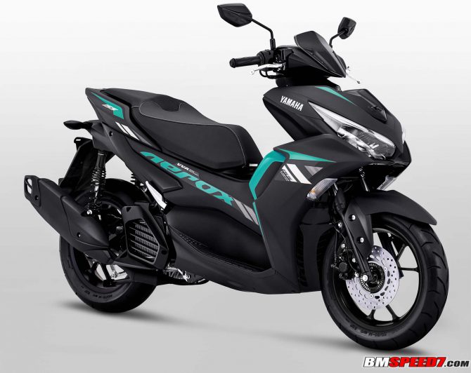 Yamaha Aerox 155 2021 Hitam Doff