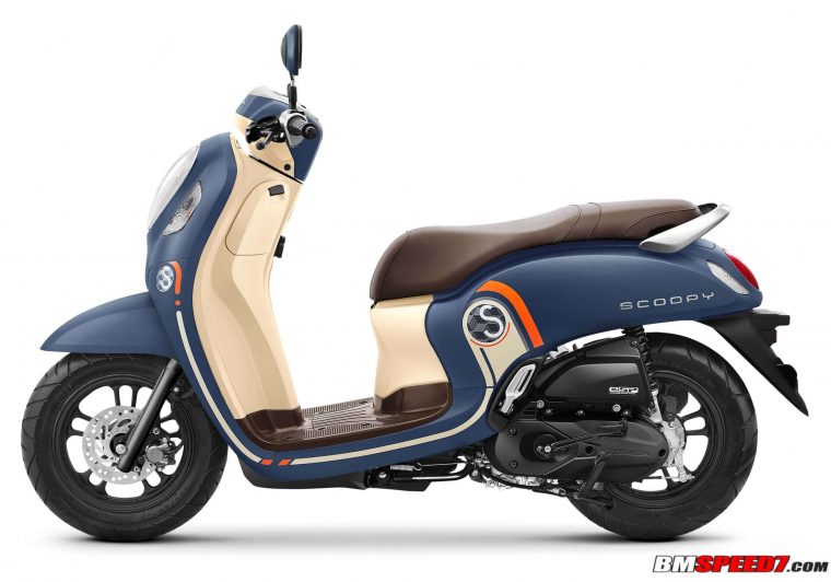 Warna Scoopy 2021 Biru