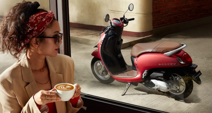 Honda Scoopy 2021 Stylish Red