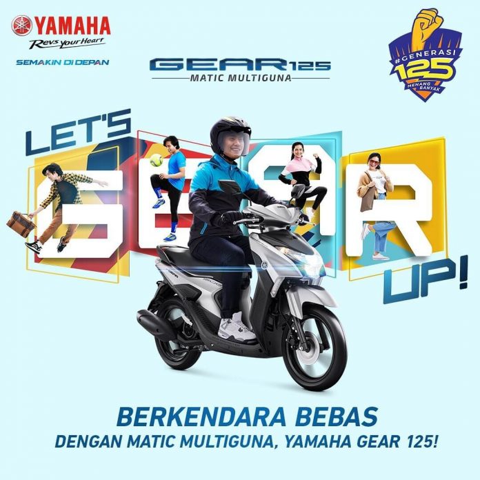 Arti GEAR 125 Milik Yamaha, punya kepanjangan