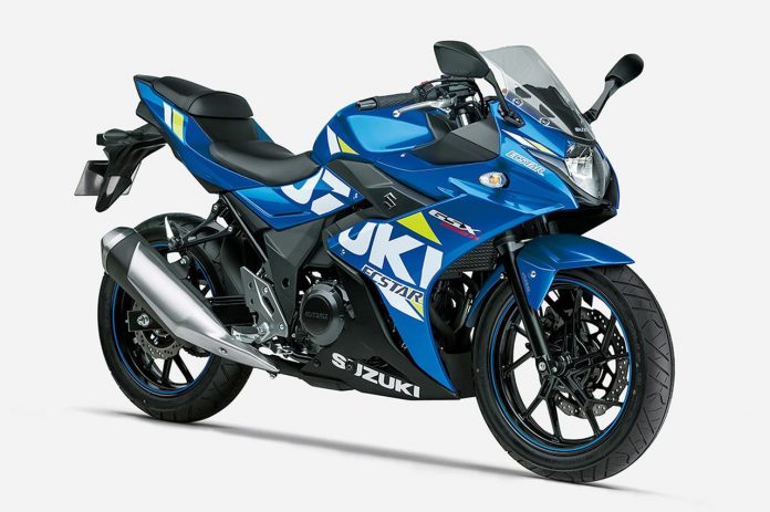 GSX250R 2021 ABS Triton Blue