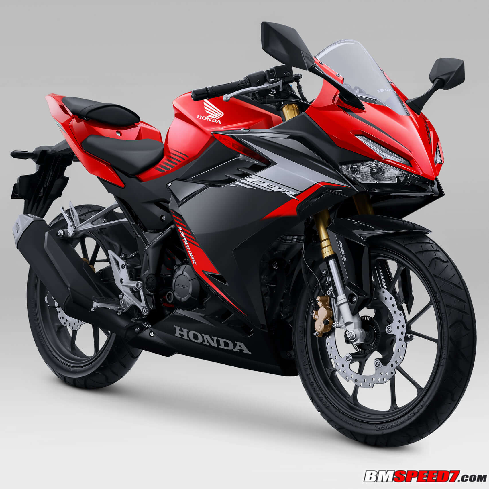Honda CBR150R 2021 K45R Merah Hitam