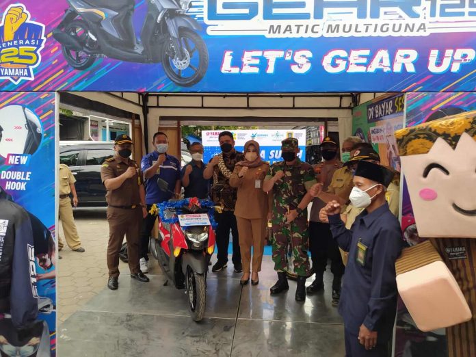 Vaksin Covid19 Berhadiah Motor Yamaha di Klaten