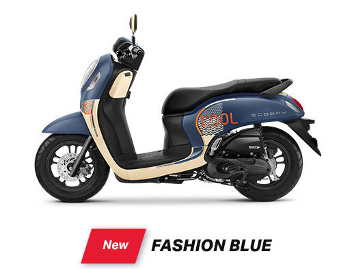 Scoopy 2022 Warna Biru