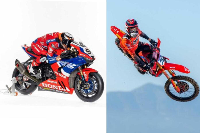 Logo One HEART di WSBK dan MXGP