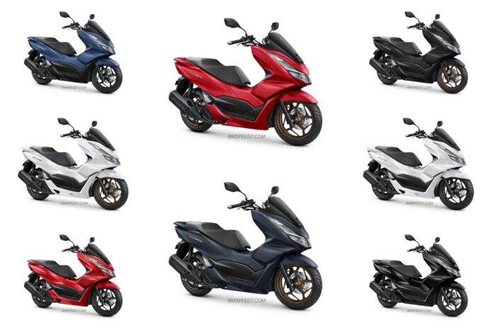 Pilihan Warna Honda PCX 160 2023 CBS dan ABS