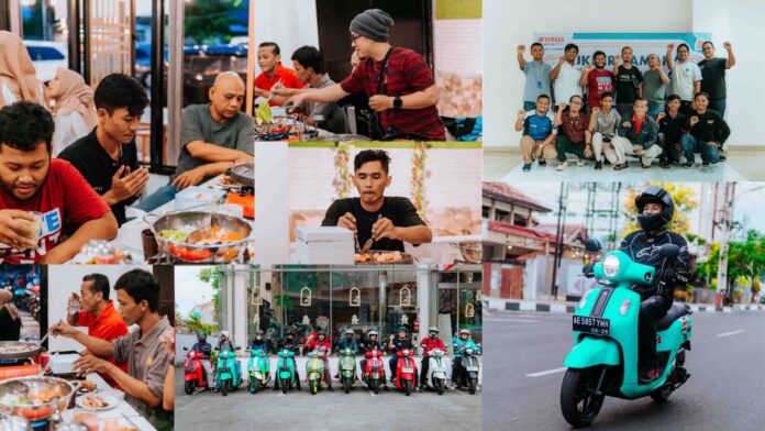Bukber Yamaha bareng blogger-vlogger dan media Jawa Tengah