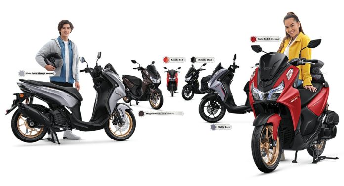Pilihan Warna Yamaha LEXi LX 155 2024