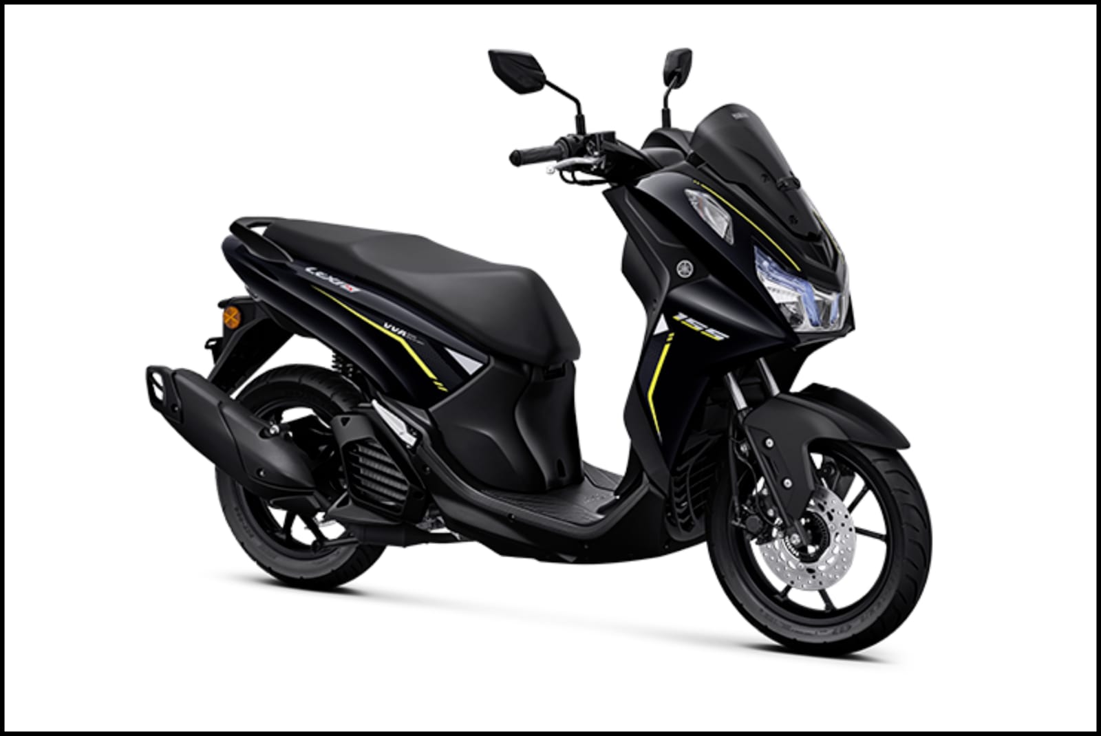 Lexi LX 155 2024 STD Hitam Glossy