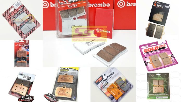 Harga dan Pilihan Kampas Rem Kaliper Brembo 4 Piston 1 Pin Axial