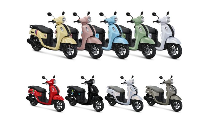 9 Warna Baru Yamaha Fazzio 2025