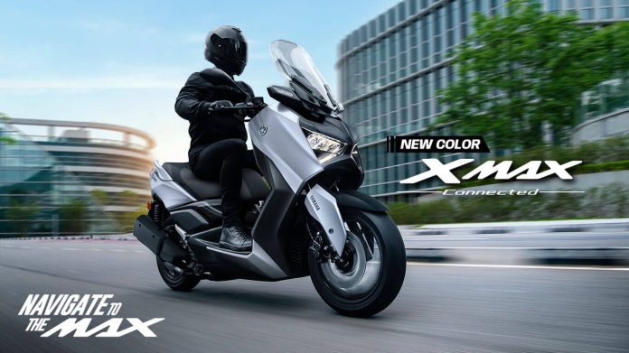 Warna Baru Yamaha XMAX 250 Connected 2025