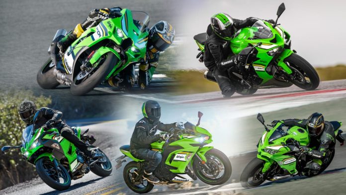 Lineup Kawasaki Ninja KRT 2025